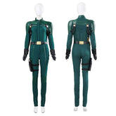 Thunderbolts (2025) Black Widow Yelena Belova Green Jumpsuit Outfits Cosplay Costume